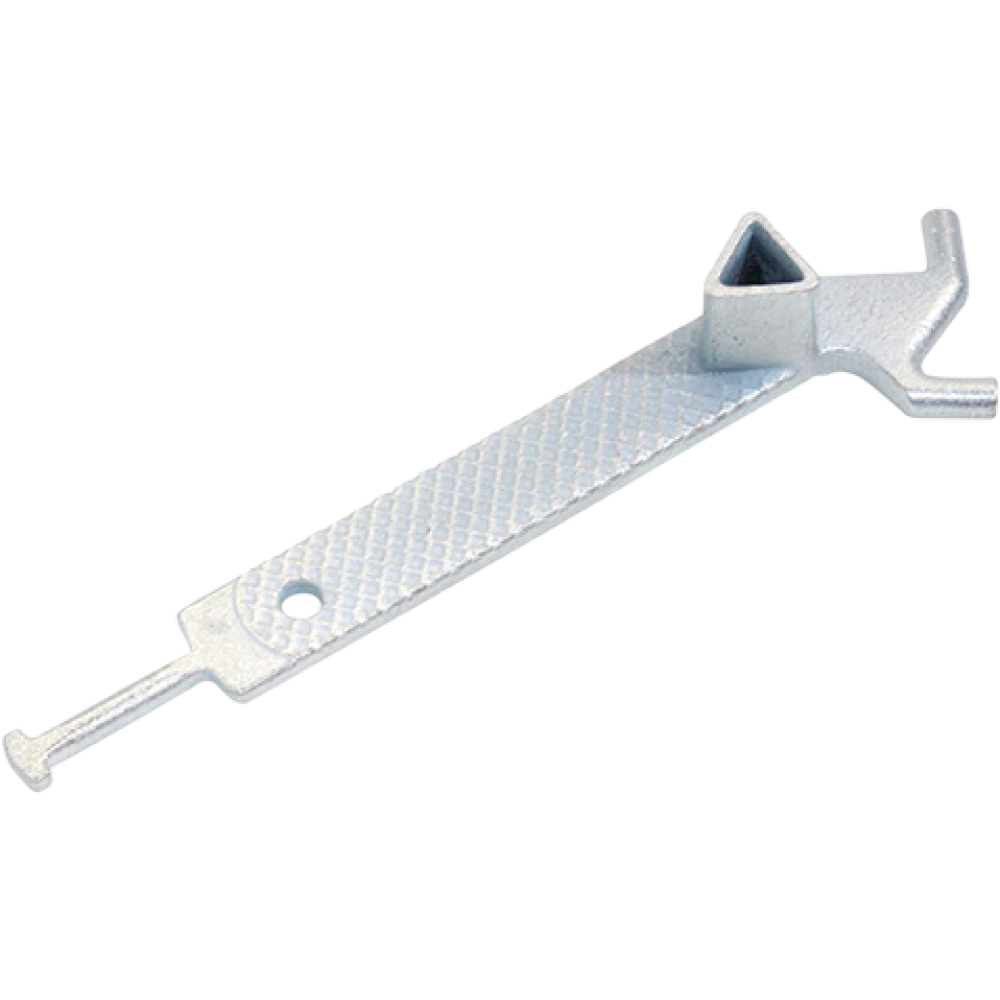 Dreikantschlüssel DIN3223 Dreikant 20mm, mit Haken