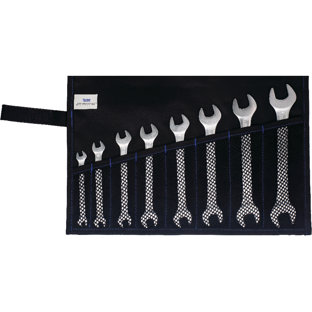 FORUM Doppelmaulschlüssel-Satz DIN3110 6-32mm 12-teilig in Rolltasche
