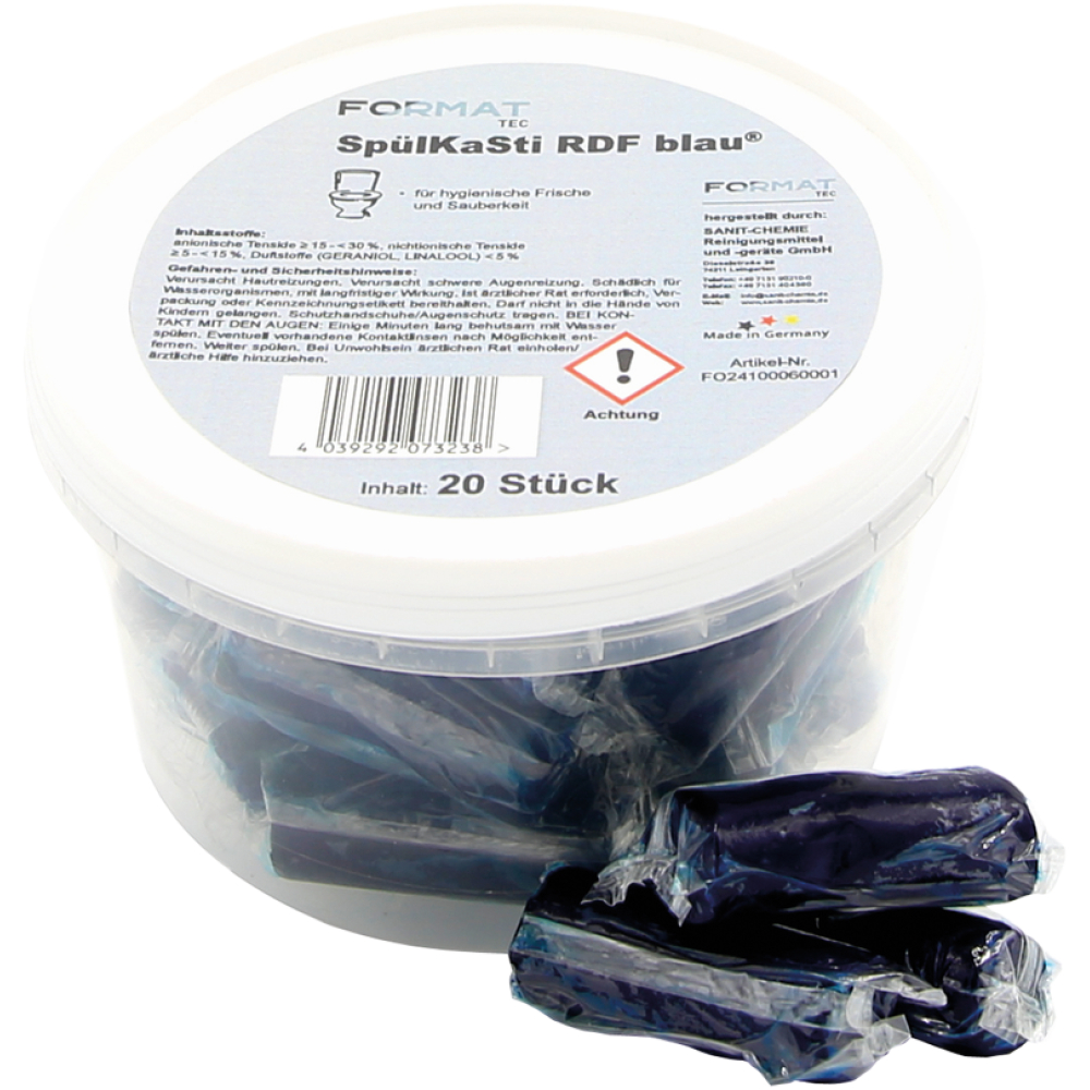 FORMAT Tec Spülkasti RDF blau 20 Sticks pro Dose