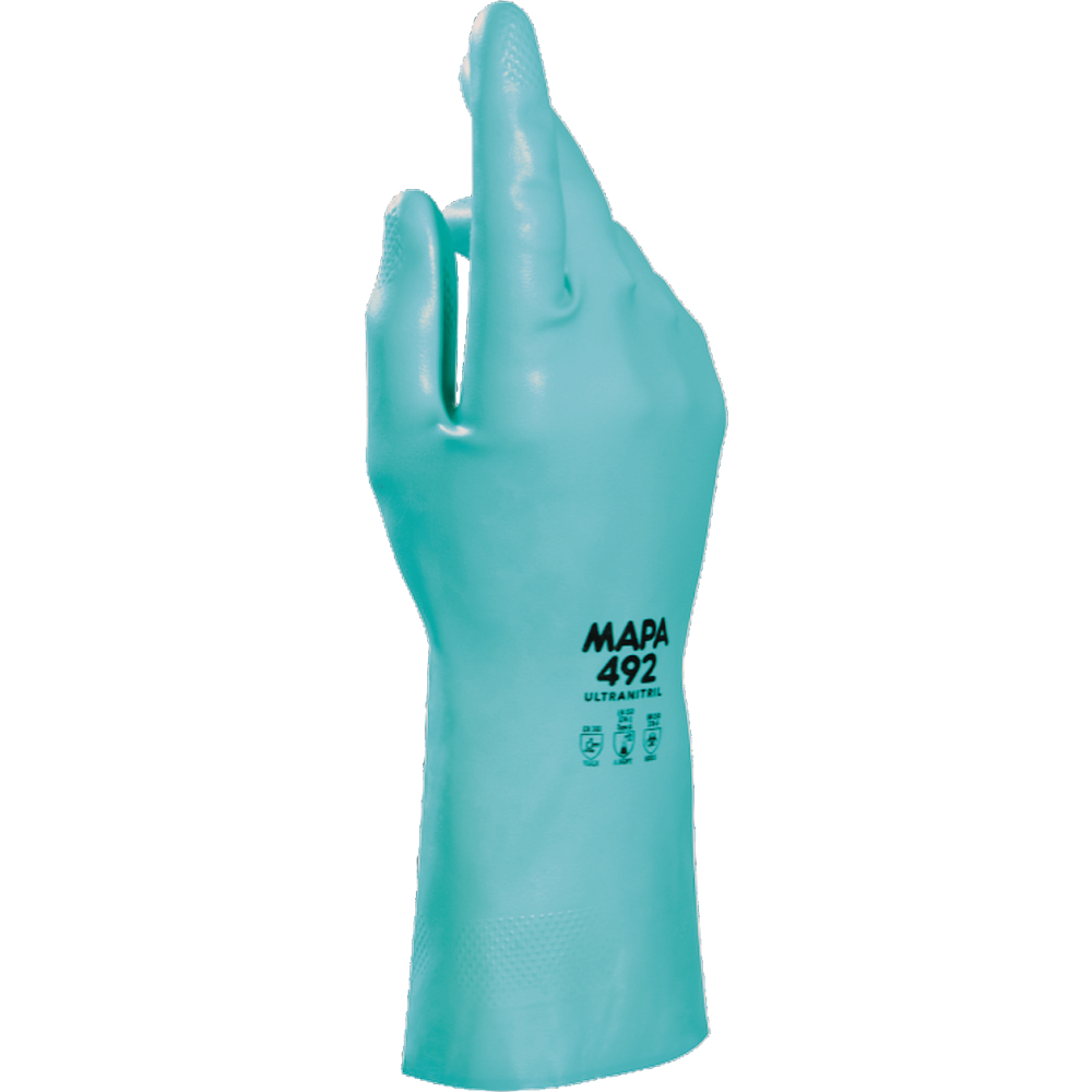 Chemikalienschutzhandschuh Ultranitril 492