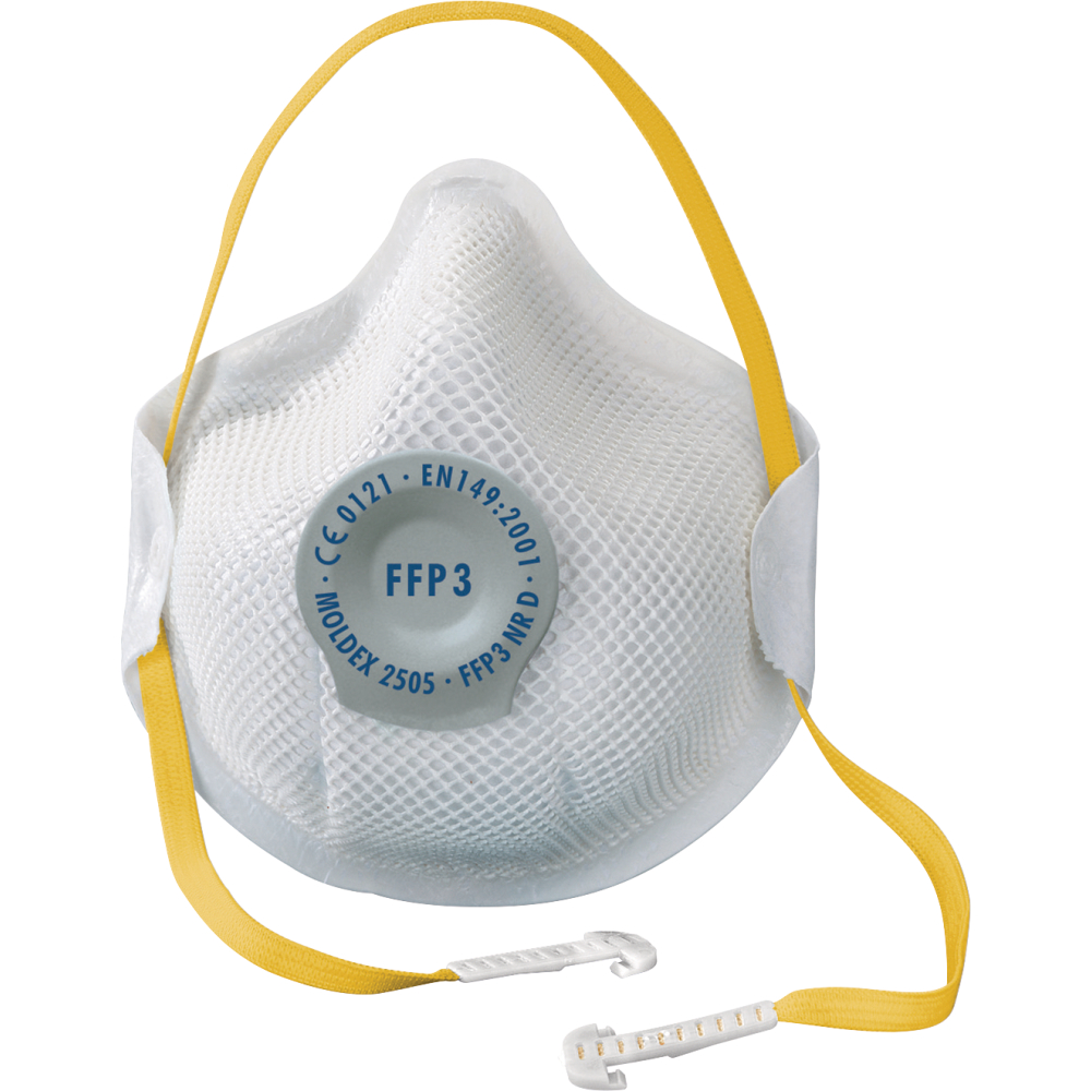 Moldex FFP3-Atemschutzmaske 2505 Smart NR D mit Klimaventil