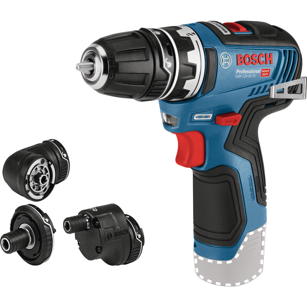 Bosch Akku-Bohrschrauber 12V c&g GSR 12V-35 FC Set 20/35Nm solo