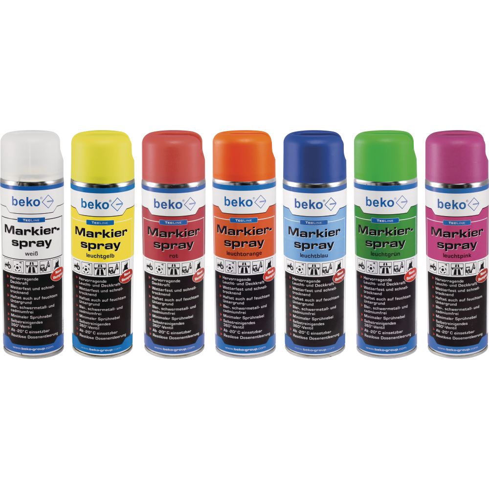 Markierspray TecLine leuchtgrün 500ml