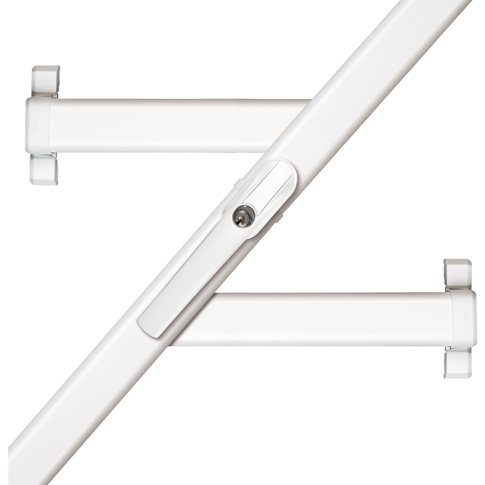 Stangenset FOS550 3 2x118cm weiß ABUS