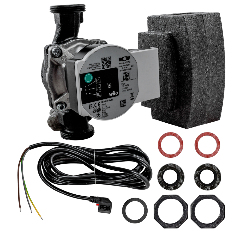 Wolf Ladepumpe 3/4" für SE-2 150/200 Hocheffizient, selbstregelnd EEI