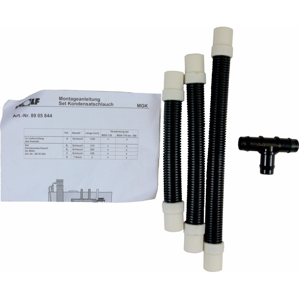 Wolf Set-Kondensatschlauch MGK für MGK-2-130-300
