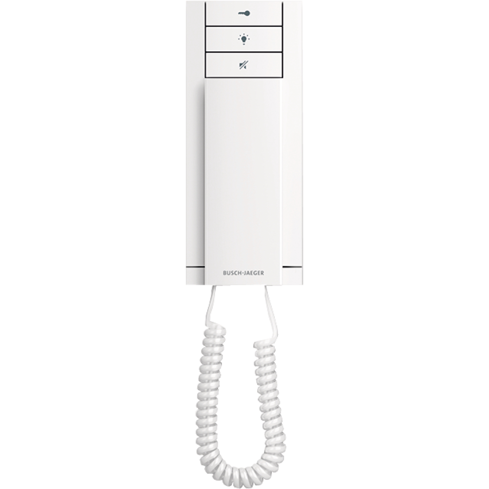 Innenstation Audio mit Hörer IP30 studioweiß matt