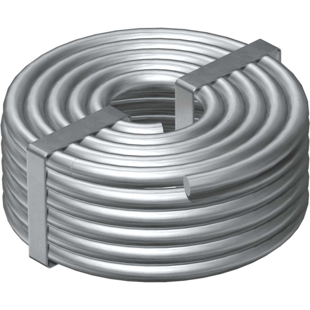 Blitzableiterdraht verz. 13mm mit PVC-Mantel Ring ca. 50kg/ca. 80m