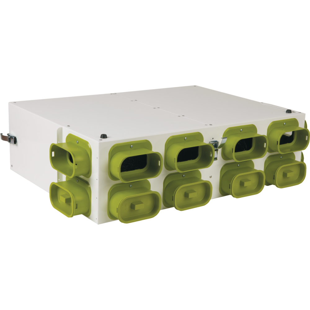 Wolf-Comfort-Whg.Lüftung Luftvert.'flach'DN125 neu