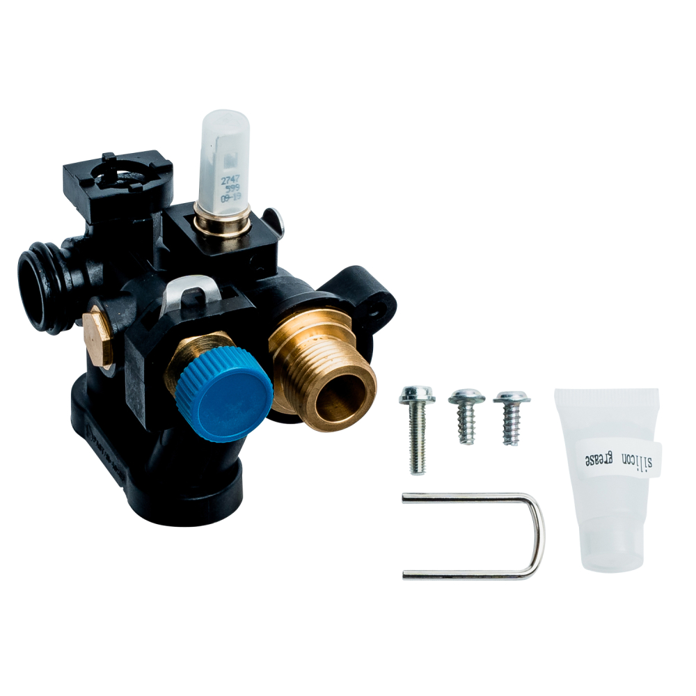 Wolf Hydraulik GTC Warmwasserblock mit Disconnecteur