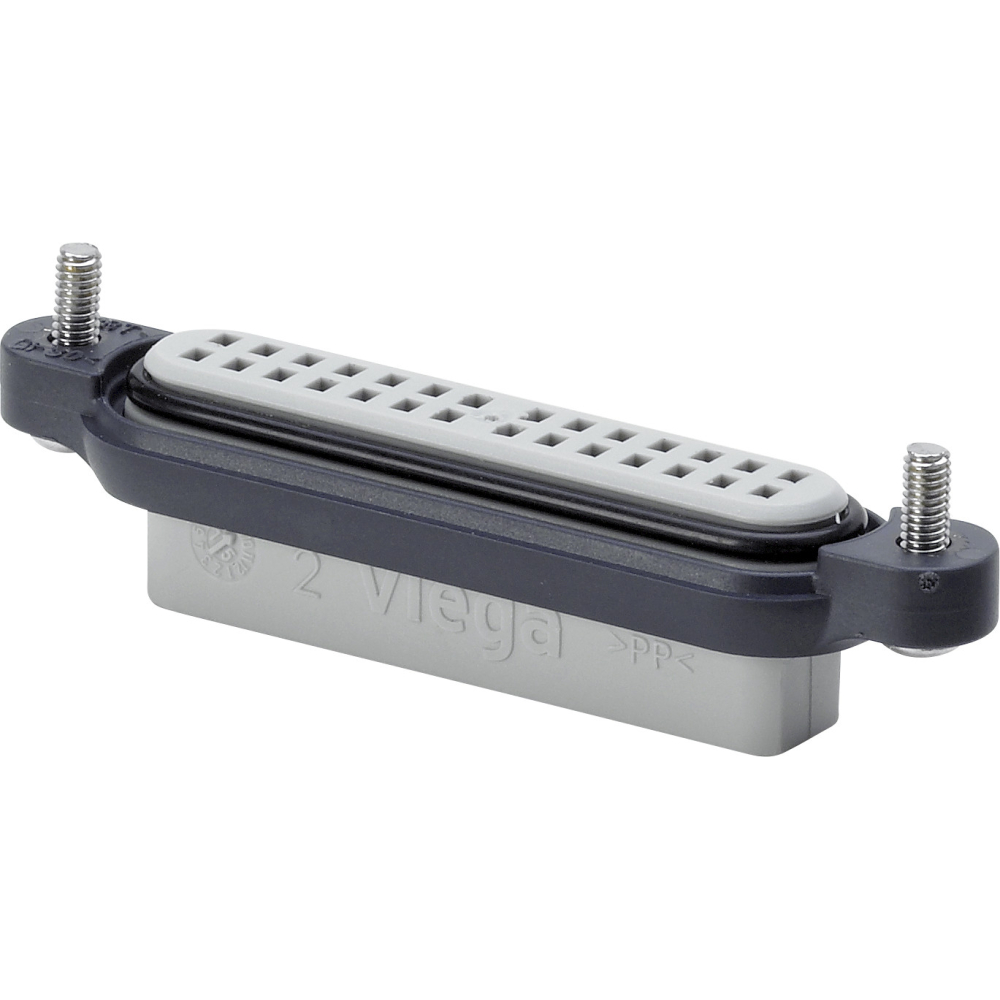 Viega Strahlregler 6161.249 in 42x7x13mm Kunststoff grau