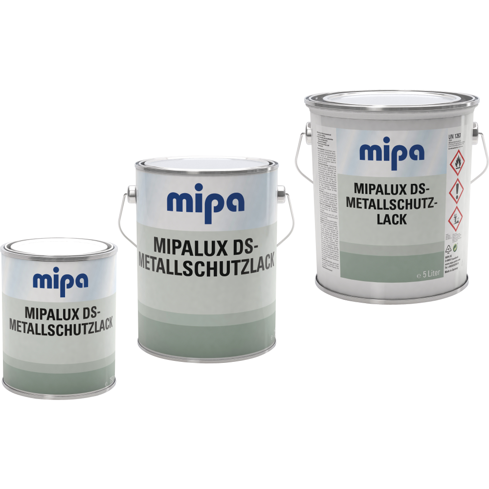 Metallschutzlack 750ml graualuminium Mipalux DS RAL 9007