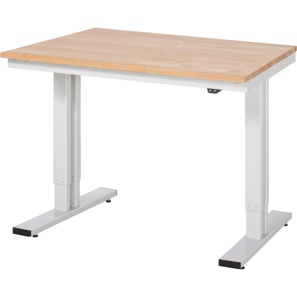 Werktisch adlatus Buche 1000x800x720-1120mm