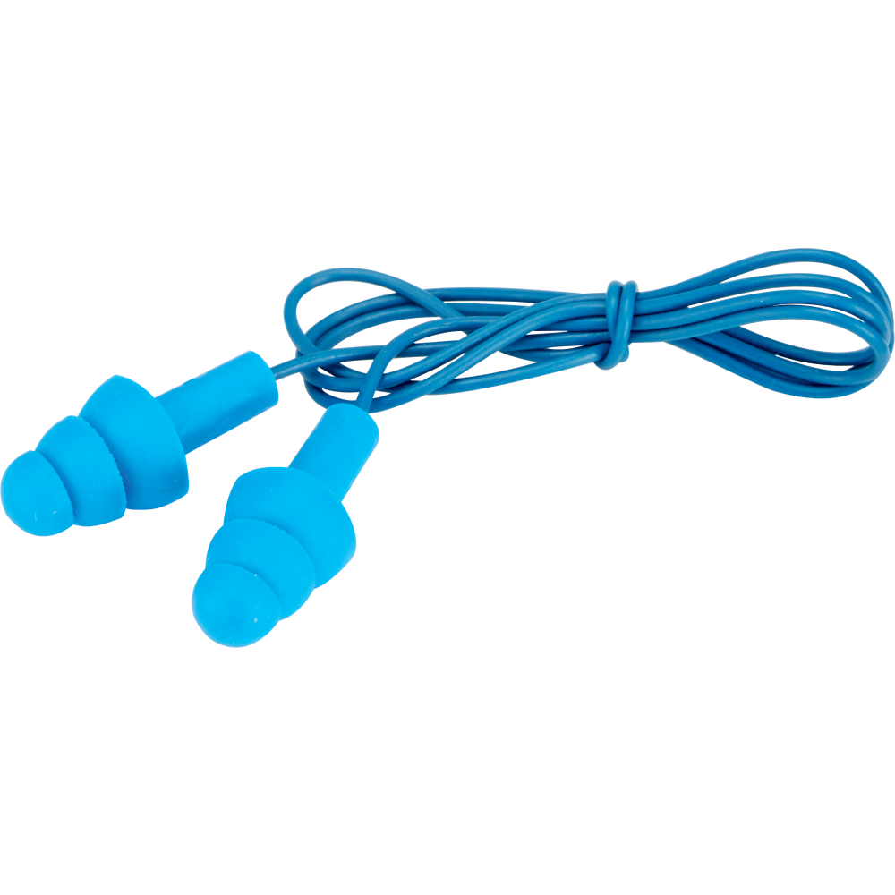 3M Gehörschutzstöpsel EN 352-2 blau mit Kordel SNR=32dB(A)