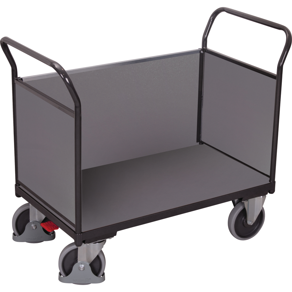 Doppel-Stirnwandwagen 500 kg 1200x800 RAL 7016