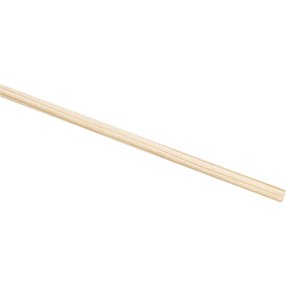 Nölle Holzbesenstiel Rundkopf 24 mm 160 cm