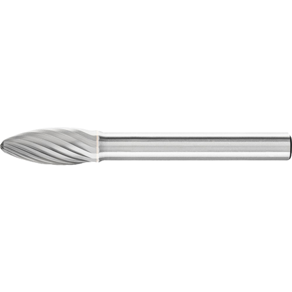 HM-Frässtift 6 mm-Schaft, Flammenform B, Z 3