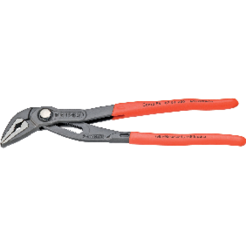KNIPEX Wasserpumpenzange Cobra® ES mit Mehrkomponenten-Griffen 250mm