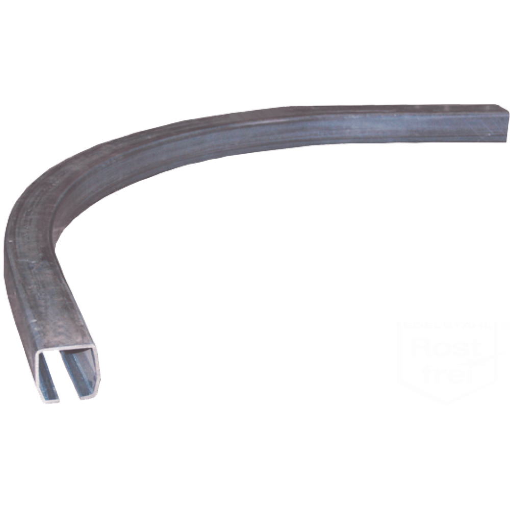 HBS-Laufschienenbogen 90° Betz Profil 30 V4A