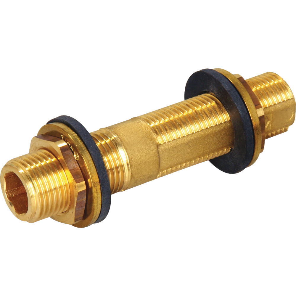 Wandscheiben 1/2" AG mit Verdrehschutz