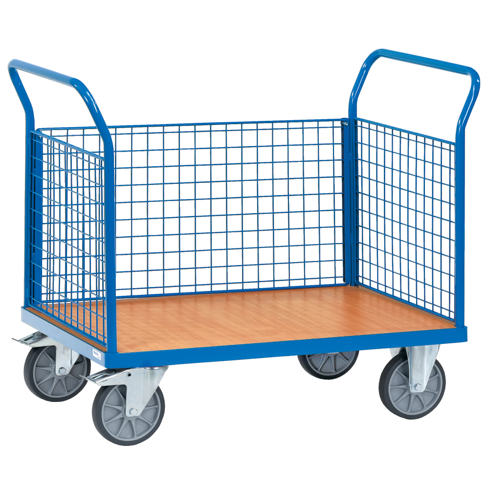 Dreiwandwagen Draht 850x500 mm 400 kg