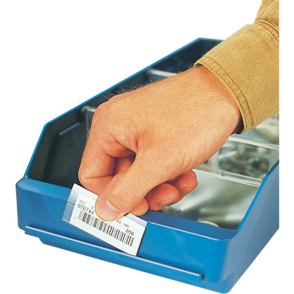 Halter mit Etikett 30x60 mm Btl. a 100 St.