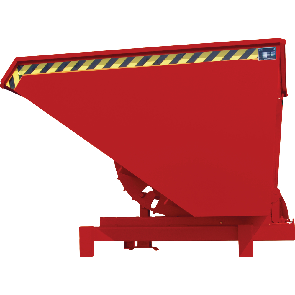 Schwerlastkipper SK 2100 lackiert rot RAL 3000