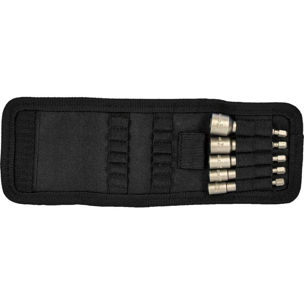 FORTIS Steckschlüssel-Satz mit Magnet 5-teilig 6-13mm