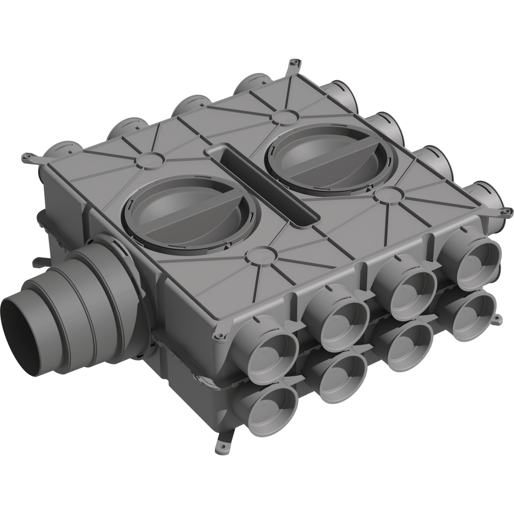 Wolf CWL Luftverteiler DN125-180 Kunststoff