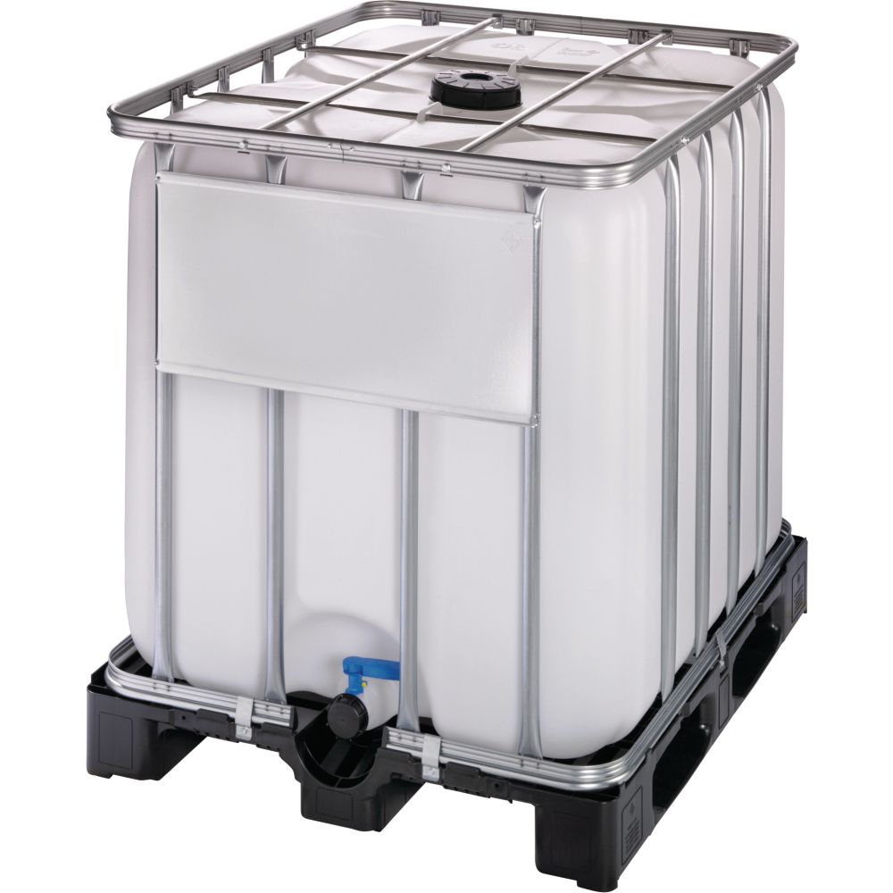 Container 1000 l Standard mit Kunststoffpalette