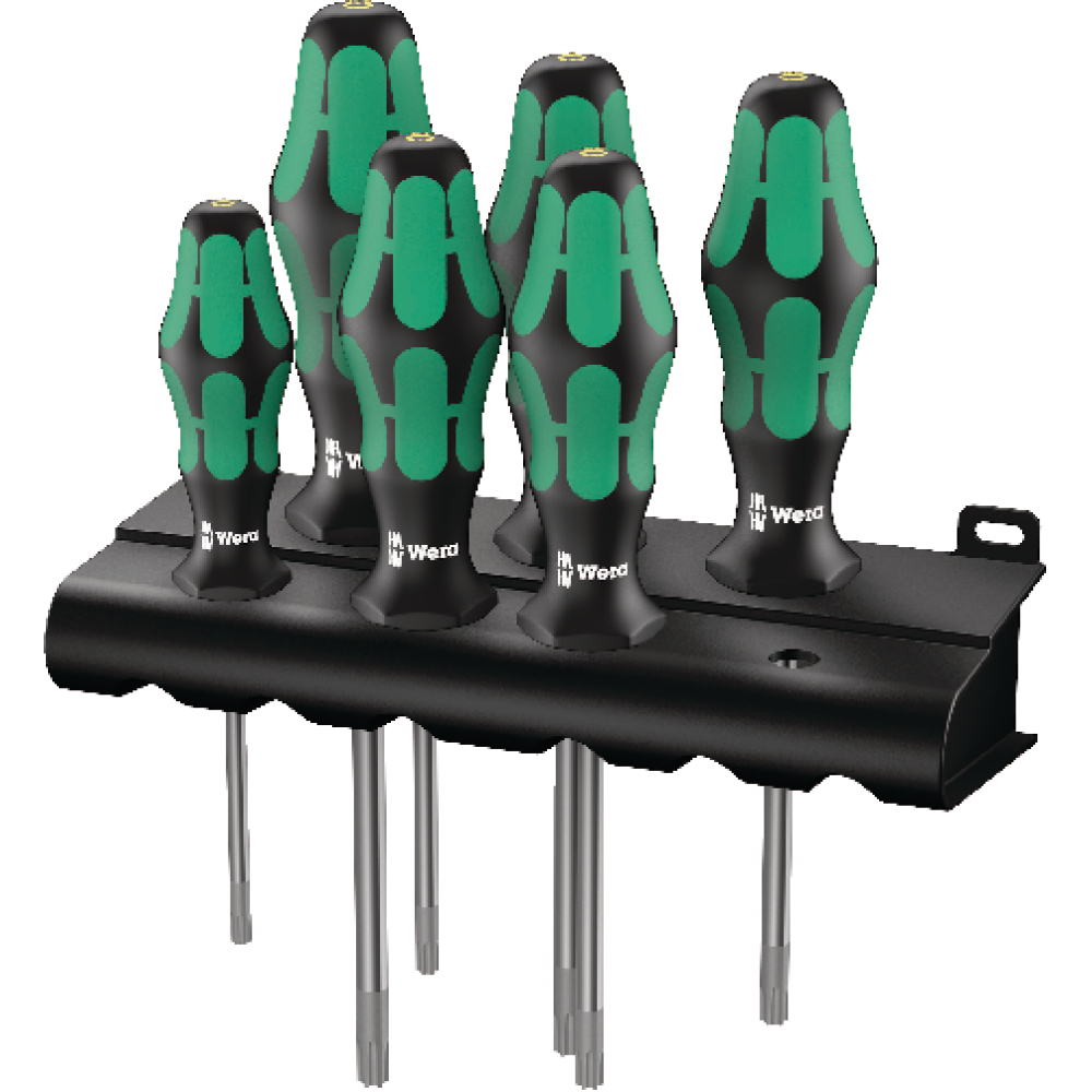 Schraubendreher-Satz Torx mit Haltefunktion 6-teilig