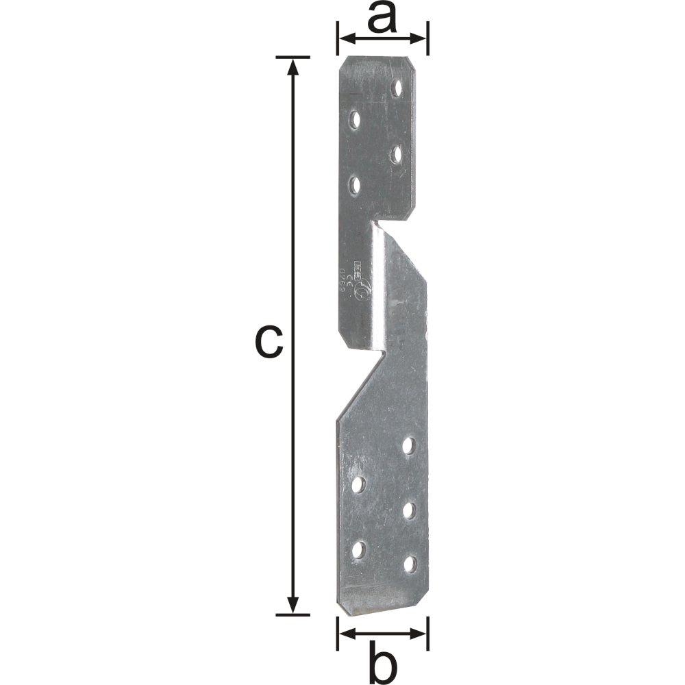 Sparrenanker universal 33x33x170x2,0 verz. CE
