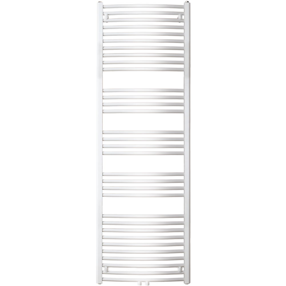 FORMAT Basic Badheizkörper T, gebogen 1222x750mm, RAL 9016 verkehrsweiß