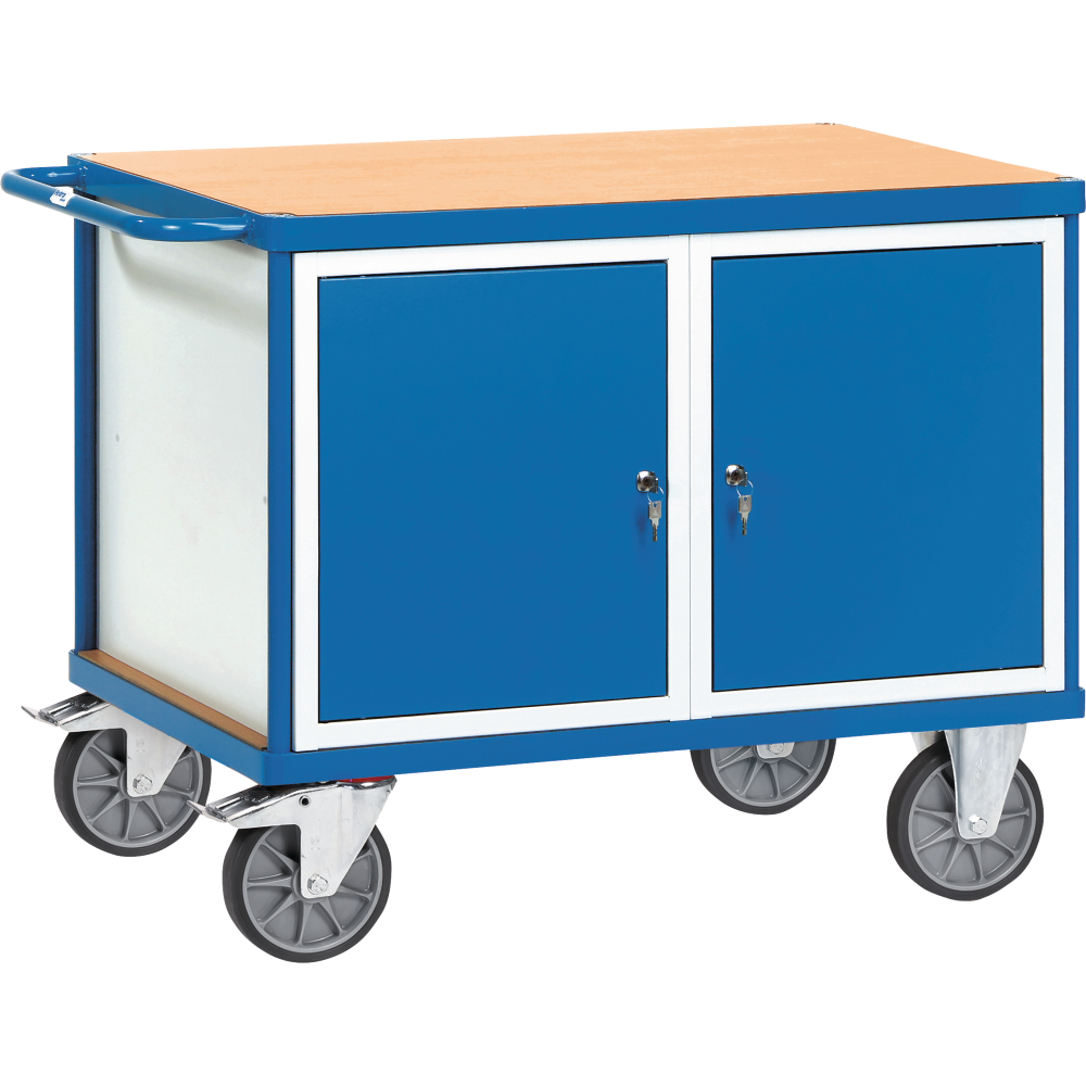 Werkstattwagen 600kg 1050x700mm, 2 Türen