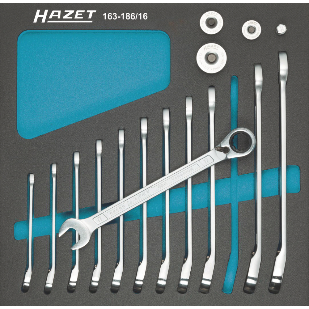 Werkzeugmodul 163-186/16 Ratschenschlüssel HAZET