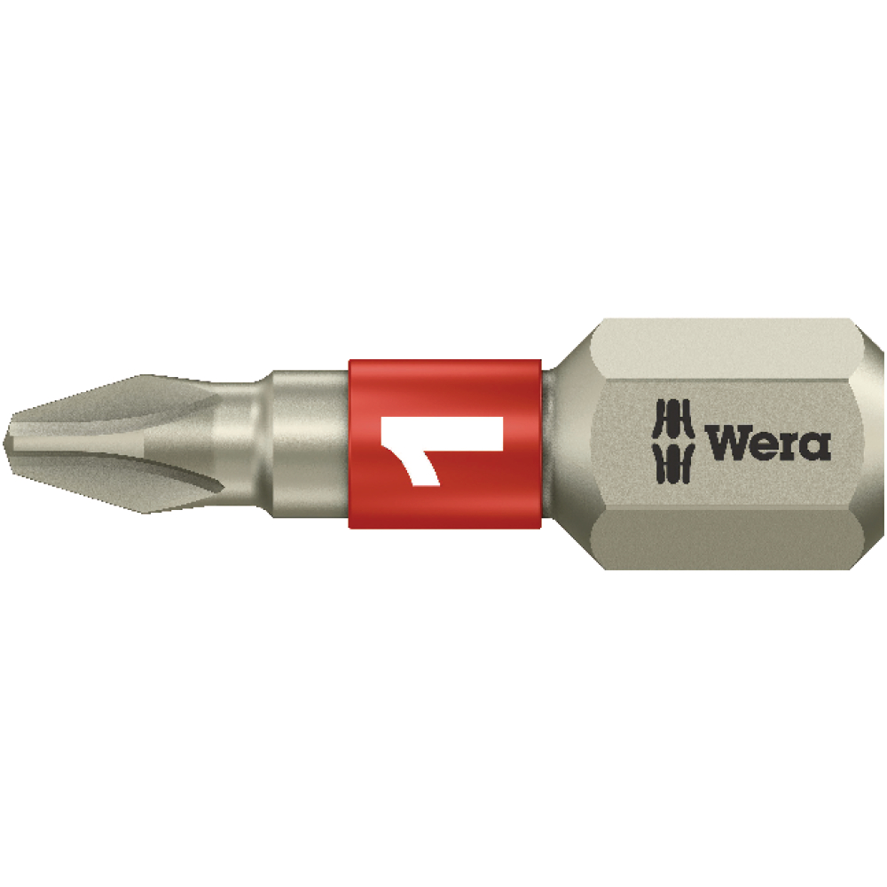 Bit, Edelstahl, Torsion, Kreuzs. PH, 25 mm, Wera