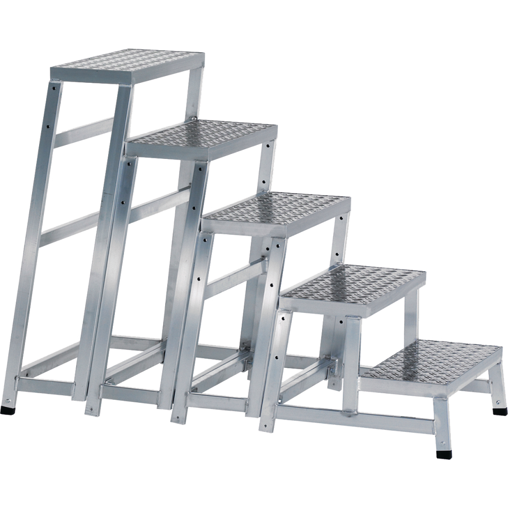 Zarges AMA P - LM-Modularbeitspodest 5. Stufe Plattformhöhe 0,99 m, Arbeitshöhe