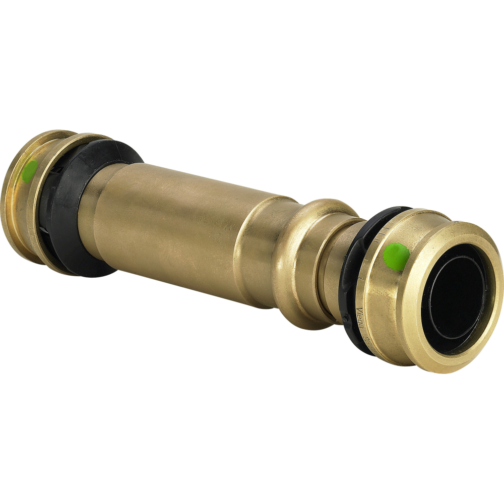 Viega Schiebemuffe mit SC Raxofix 5315.3 in 16mm Siliziumbronze