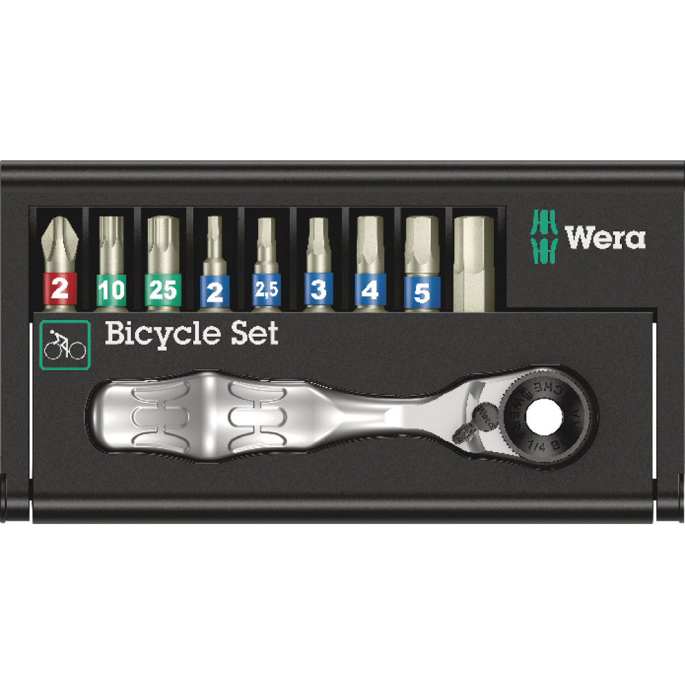 Bit-Satz Bit-Check Bicycle Set 9 9-teilig Wera