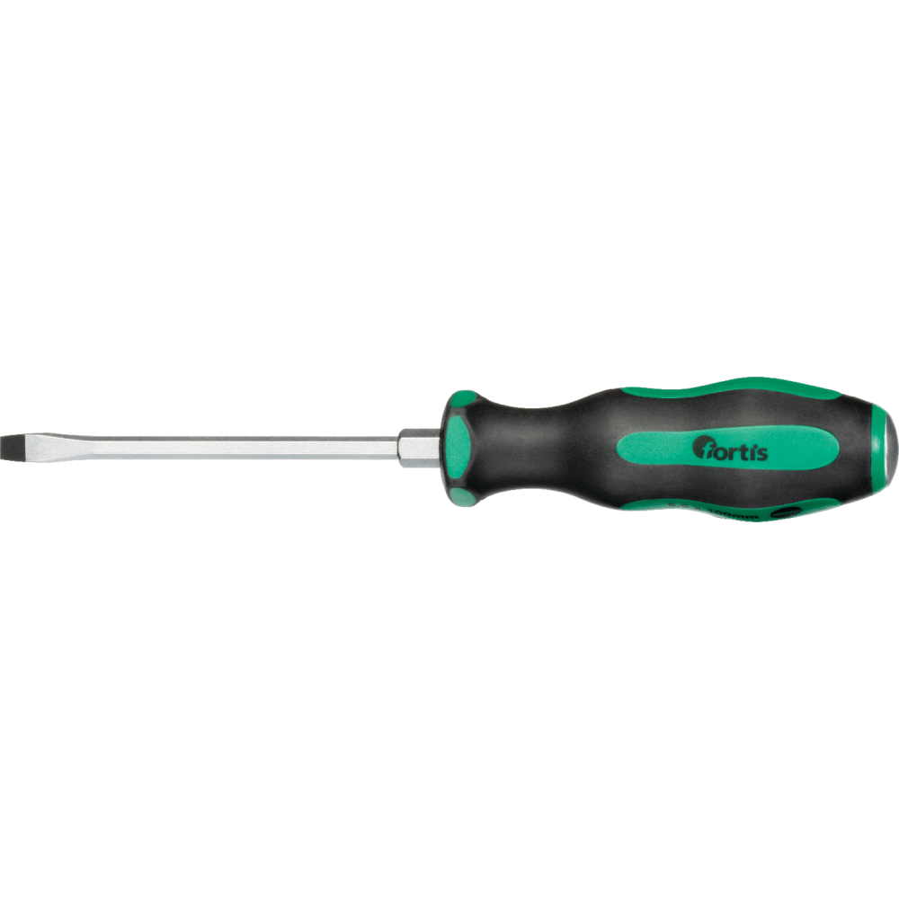 FORTIS Schraubendreher 6-kant Schlitz 5,5x1 x125mm Schlagkappe