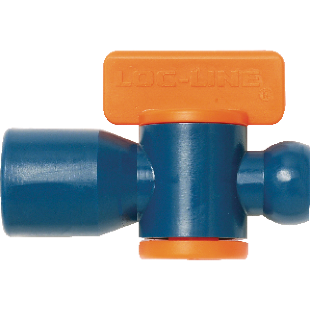 Abstellhahn 2-teilig für Kühlmittelschlauch 1/4"