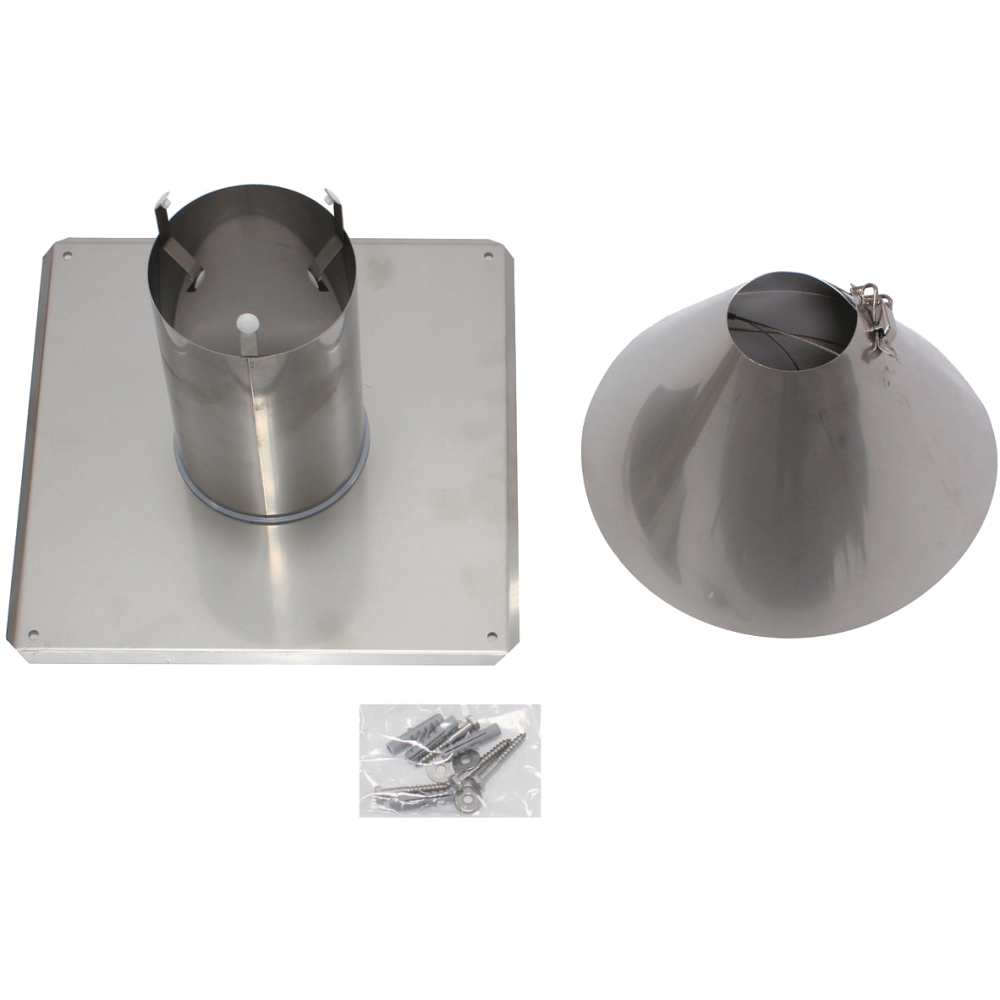 Vaillant Schachtabdeckung Edelstahl DN 80