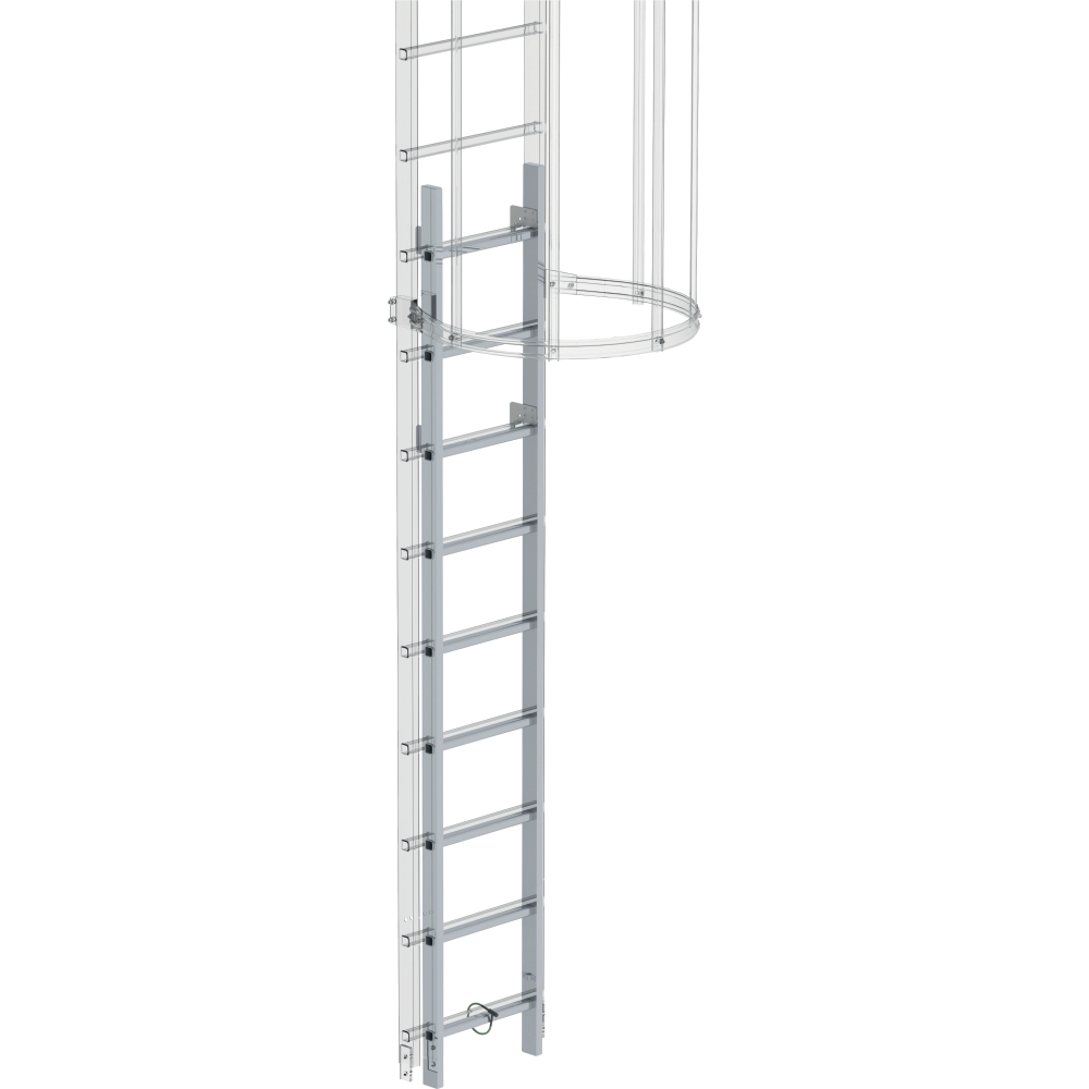 Alu-Einstiegsleiter L 3,14 m, NL 2,34 m