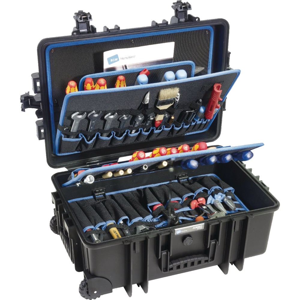 B+W Werkzeugtrolly Jumbo 6700 539x395x225mm
