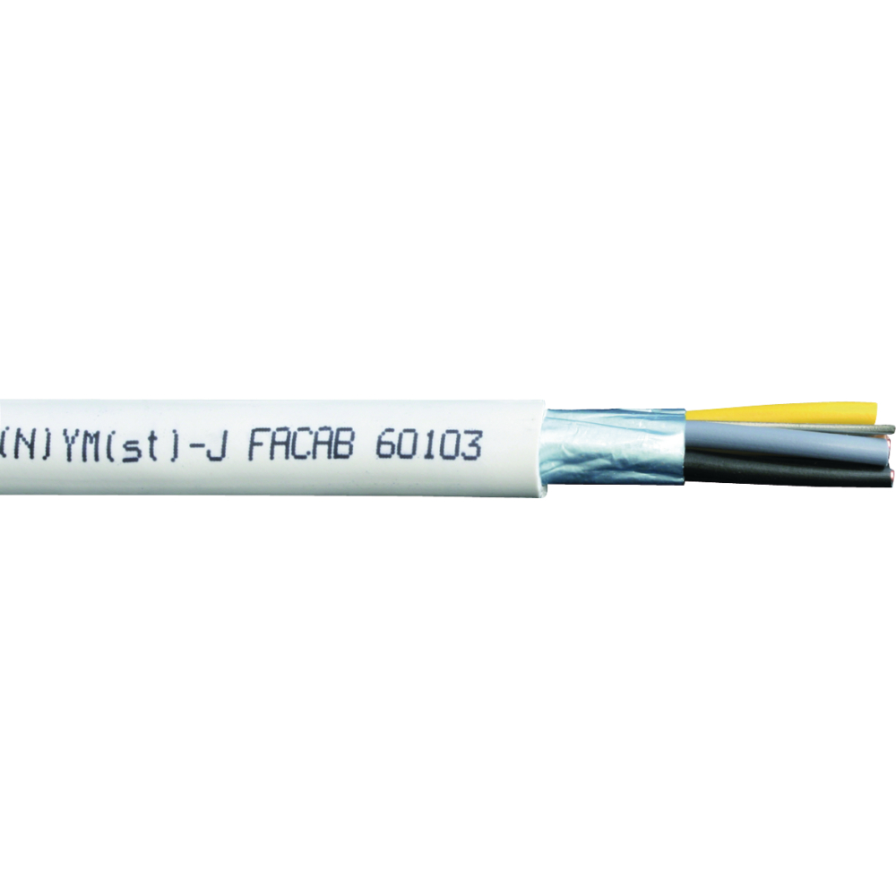 (N)YM-(St)-J Mantelleitung geschirmt