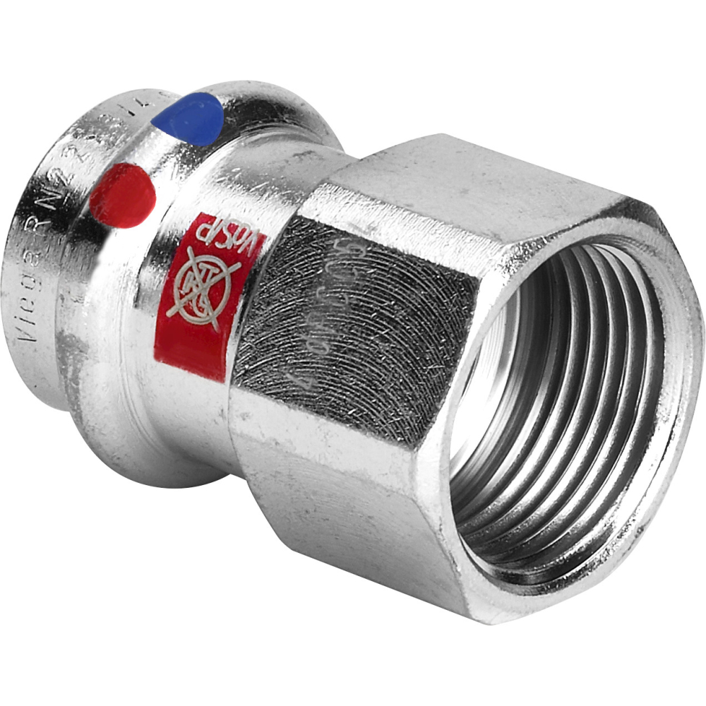 Viega Übergangsstück mit SC Prestabo 1112LF in LABS-frei in 22mm x Rp3/4