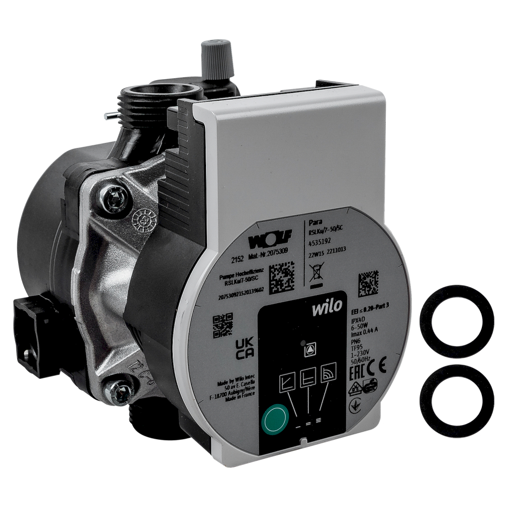 Wolf 2075309 Heizkreispumpe Para RSL Ku/7-50 SC-12, für CGB/CGW/CGS-24 kW