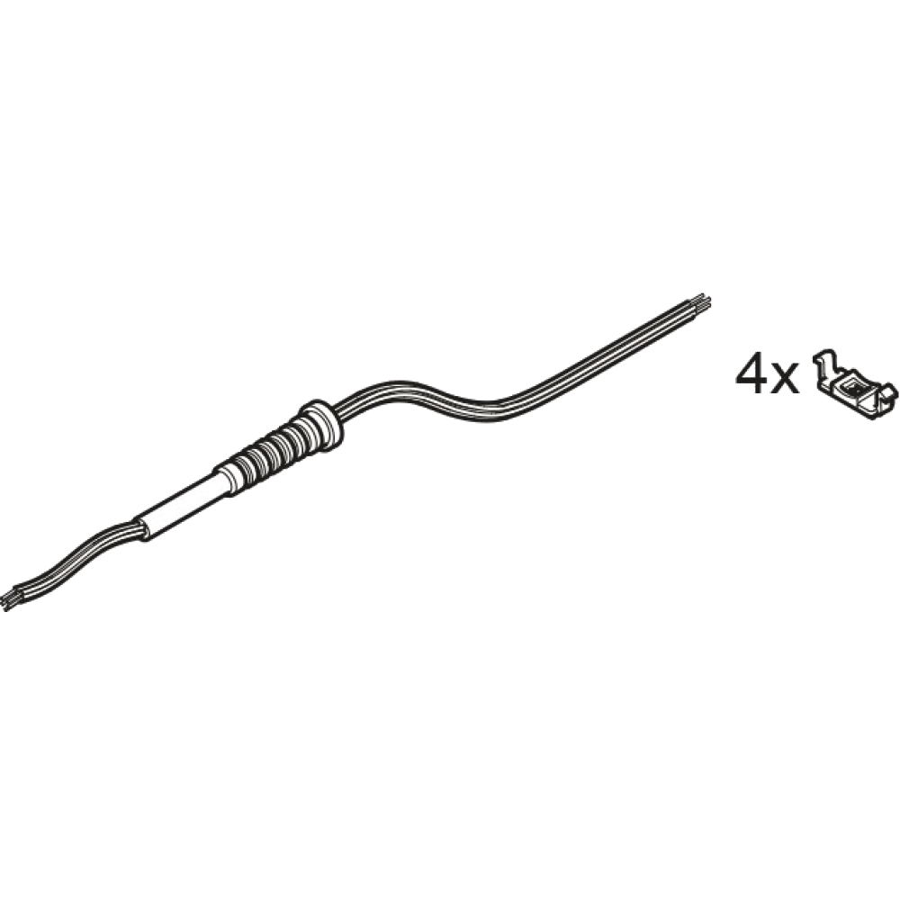Anschlusskabel mit Knickschutz twist 350