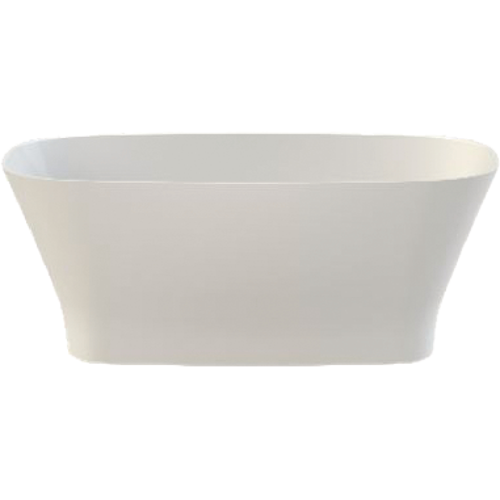 Badewanne FORMAT Design Mineralguss freistehend