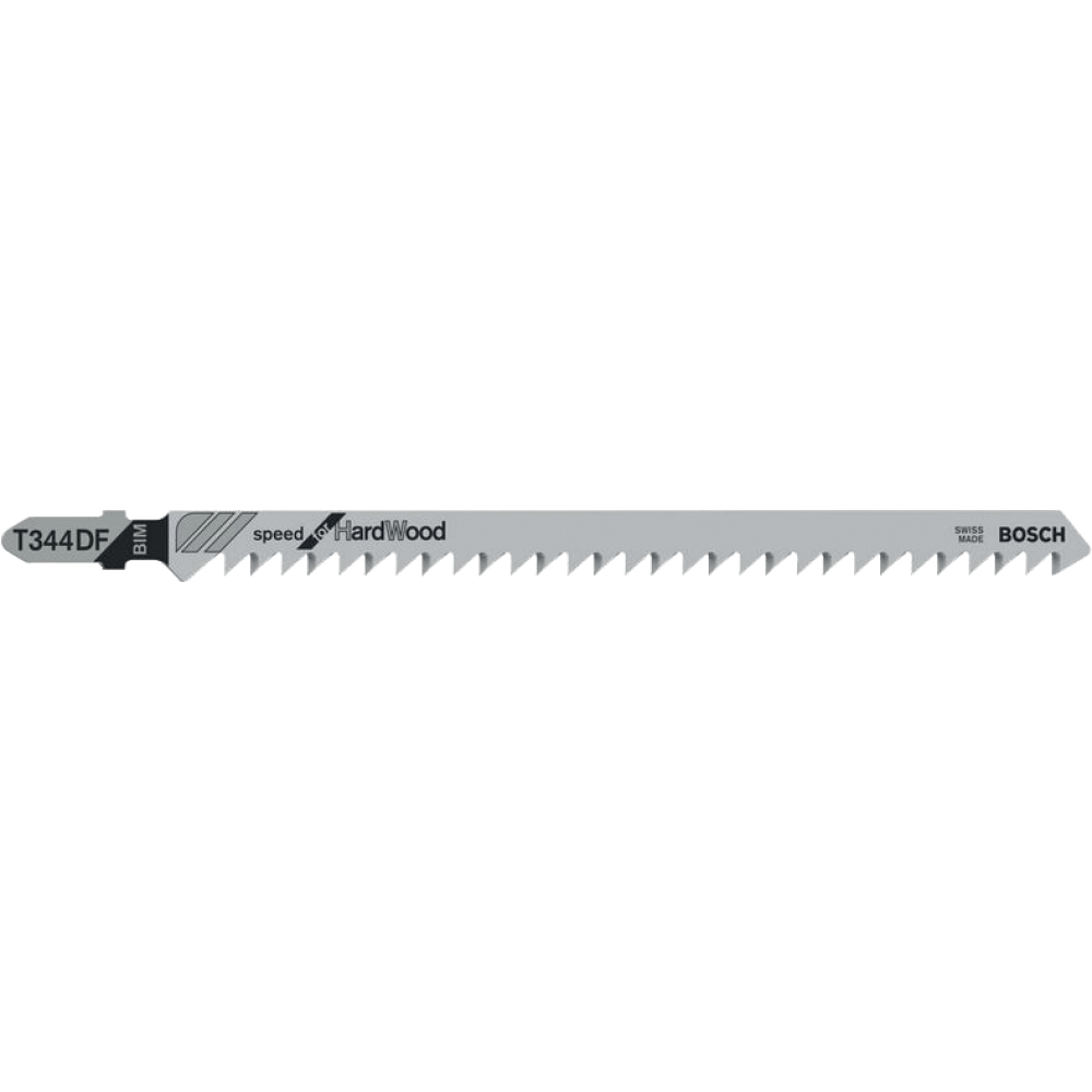 Bosch Stichsägeblatt T 344 DF PRO Hardwood fast 5 Sägeblätter